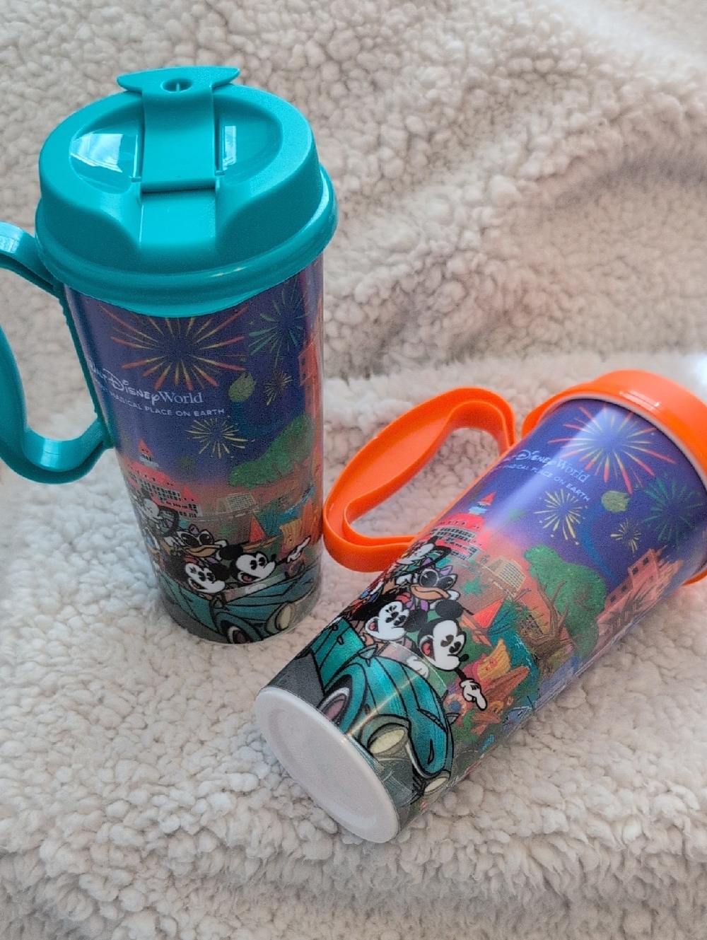 Disney World Resort Mug Travel Tumblers Souvenir